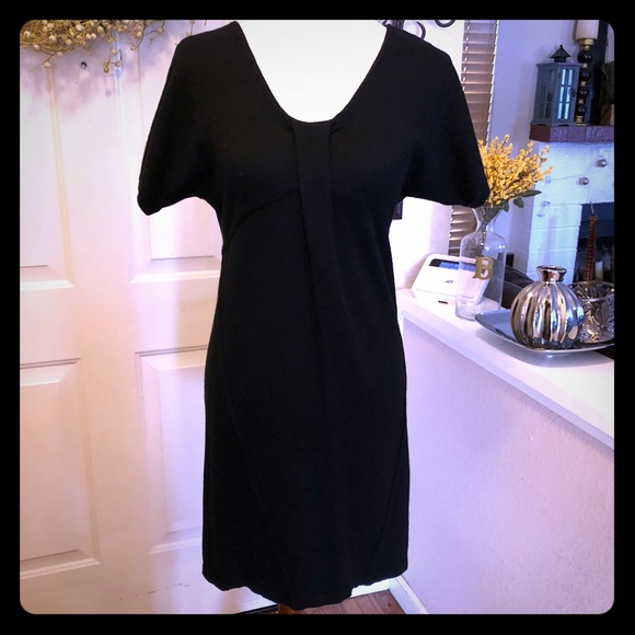 LOFT Dresses & Skirts - Loft Merino Wool Black Dress